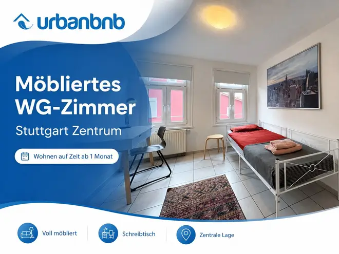 WG-Zimmer mit 11 m² in Stuttgart – Bild 1