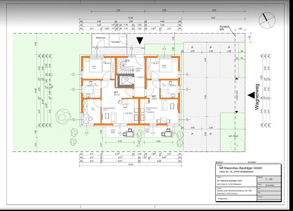 2 Zimmer Wohnung mit 44 m² in Paderborn – Bild 2