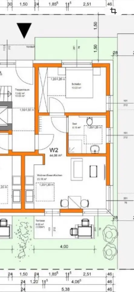 2 Zimmer Wohnung mit 44 m² in Paderborn – Bild 3