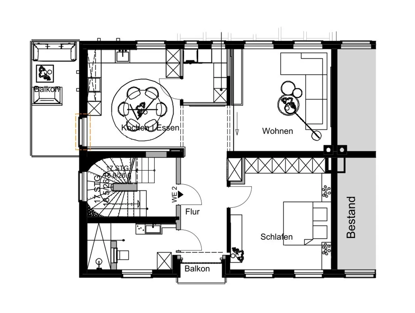 2 Zimmer Wohnung mit 83 m² in Rheine – Bild 11
