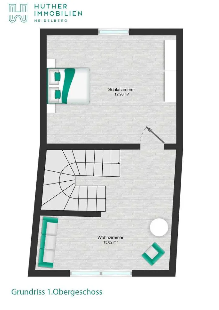 4 Zimmer Wohnung mit 73 m² in Heidelberg – Bild 11