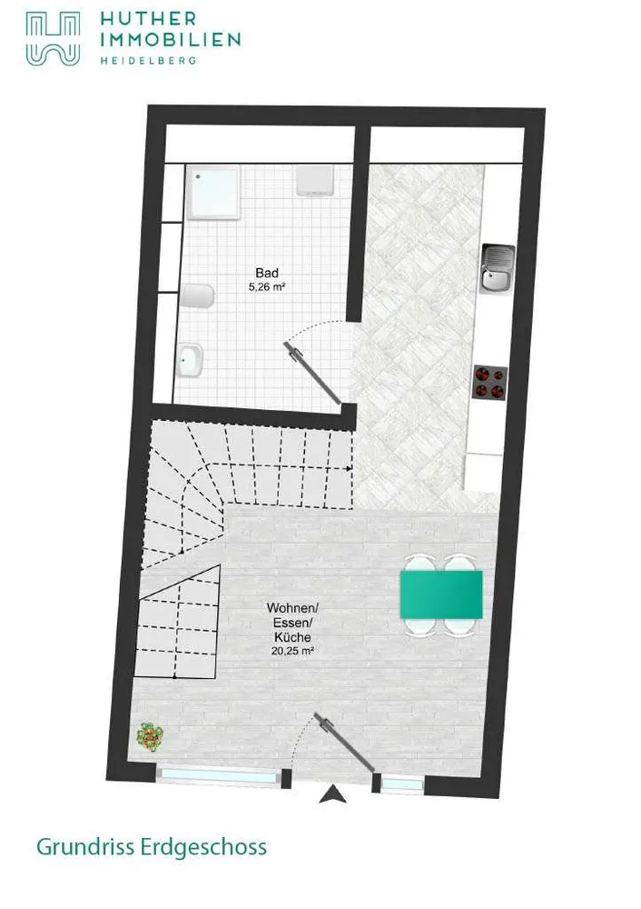 4 Zimmer Wohnung mit 73 m² in Heidelberg – Bild 10