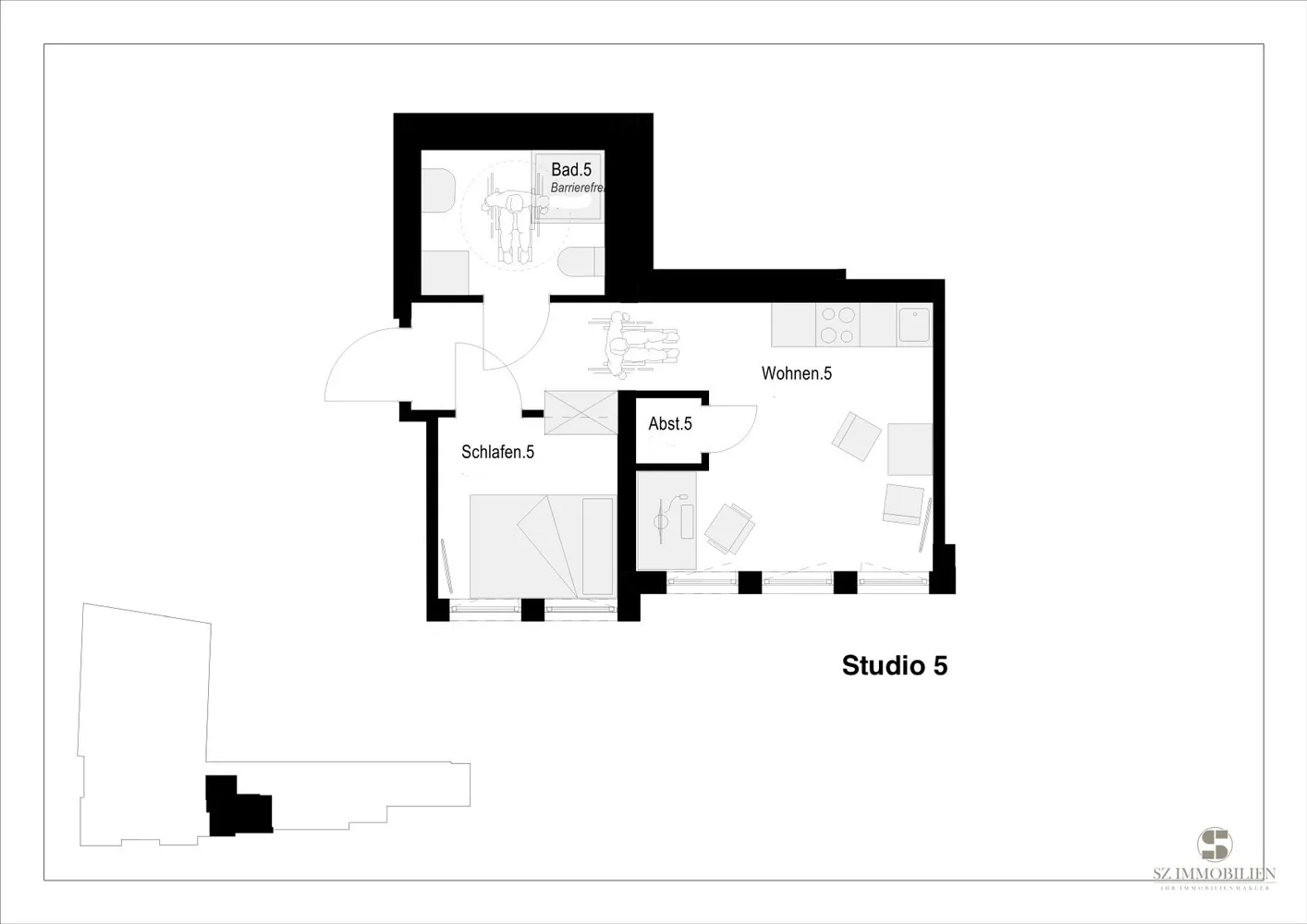 2 Zimmer Wohnung mit 35 m² in Wetzlar – Bild 8