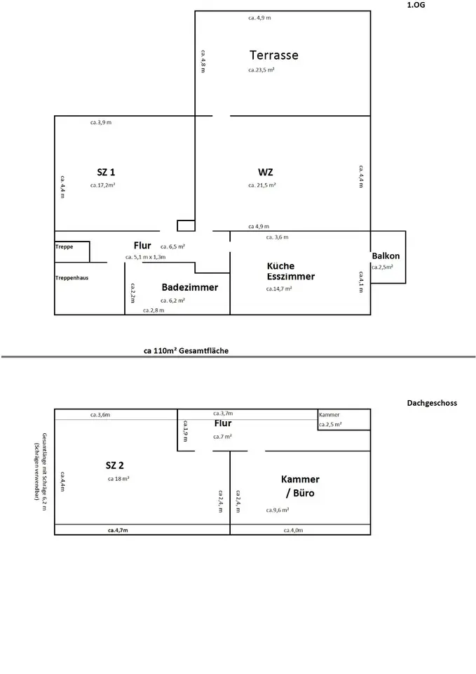 3 Zimmer Wohnung mit 110 m² in Dachau – Bild 5