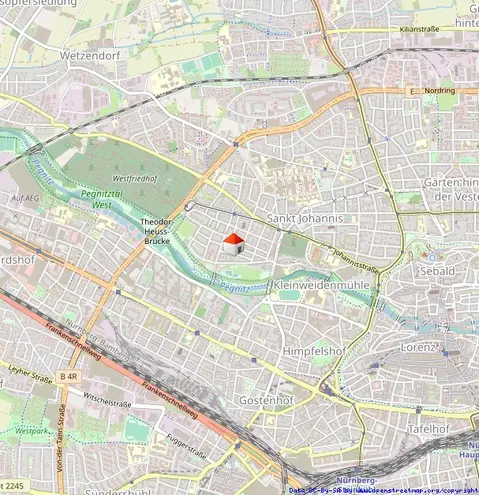 WG-Zimmer mit 54 m² in Nürnberg – Bild 11