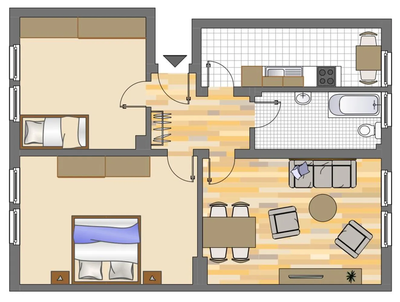 3 Zimmer Wohnung mit 84 m² in Bochum – Bild 3