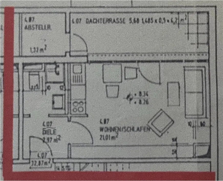 Studio mit 20 m² in Emmendingen – Bild 5