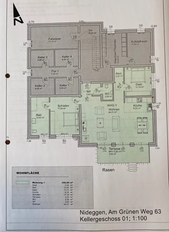 3 Zimmer Wohnung mit 87 m² in Düren – Bild 5