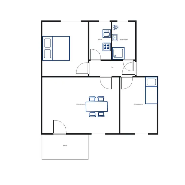 3 Zimmer Wohnung mit 60 m² in Kassel – Bild 5