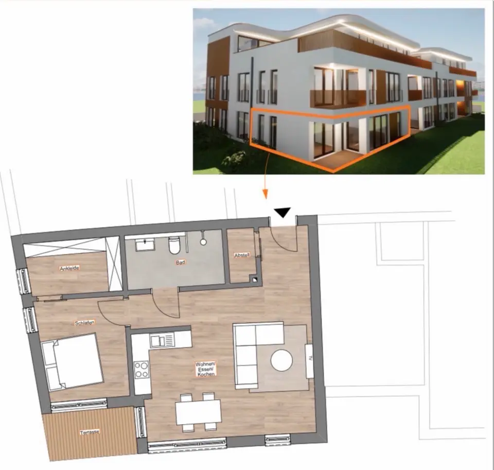 3 Zimmer Wohnung mit 69 m² in Paderborn – Bild 7
