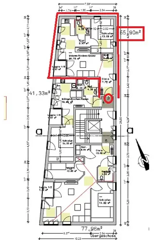 2 Zimmer Wohnung mit 56 m² in Paderborn – Bild 8