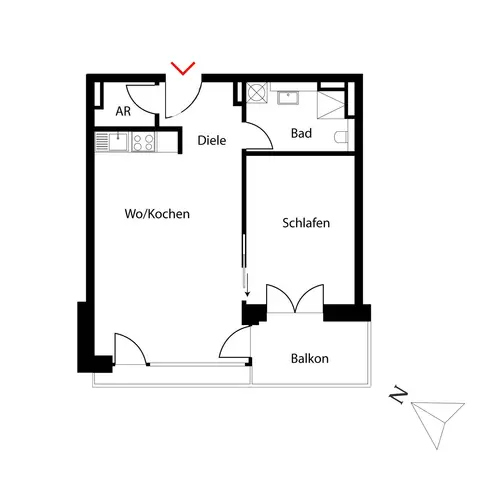 2 Zimmer Wohnung mit 57 m² in Berlin – Bild 9
