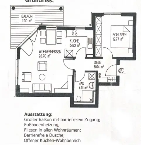 2 Zimmer Wohnung mit 60 m² in Augsburg – Bild 5
