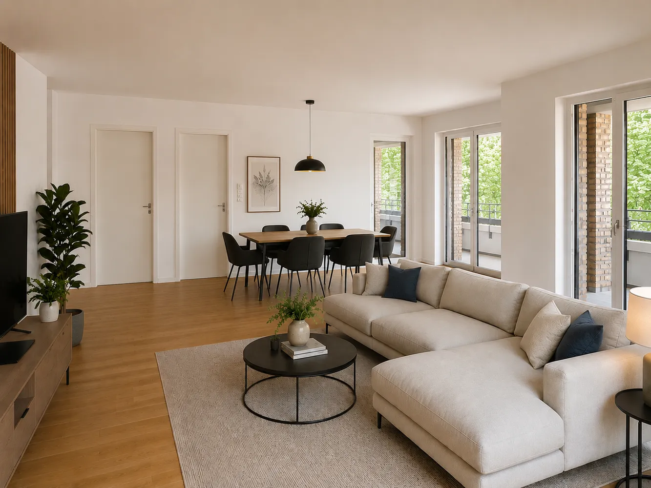 4 Zimmer Wohnung mit 125 m² in Frankfurt am Main – Bild 1