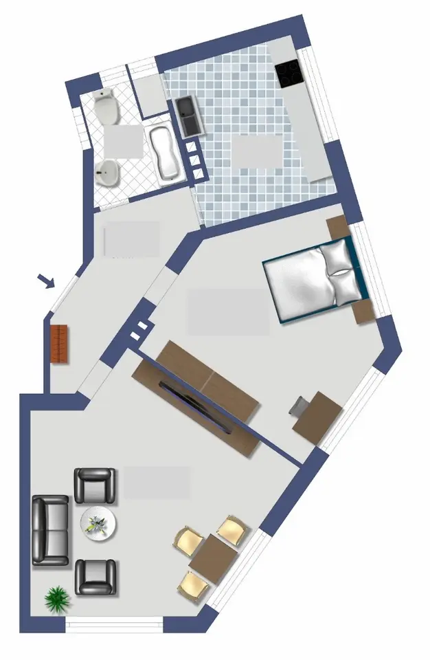 2 Zimmer Wohnung mit 78 m² in Gießen – Bild 5