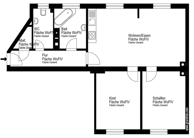 3 Zimmer Wohnung mit 76 m² in Wuppertal – Bild 10