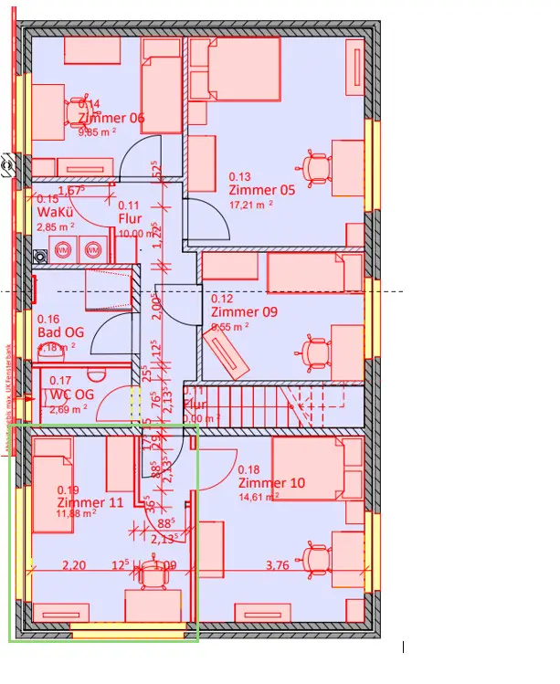 WG-Zimmer mit 12 m² in Oldenburg – Bild 9