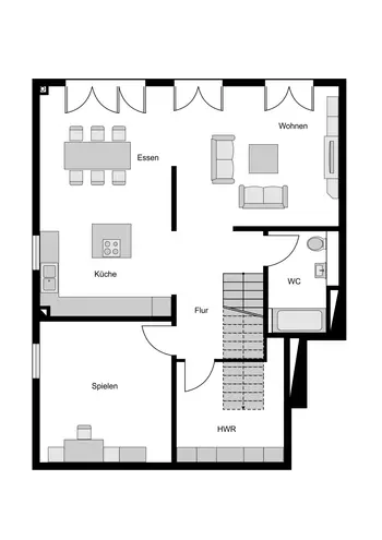 5 Zimmer Wohnung mit 180 m² in Bochum – Bild 10