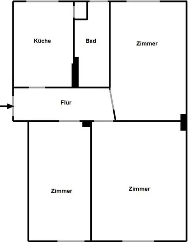 3 Zimmer Wohnung mit 66 m² in Hannover – Bild 7