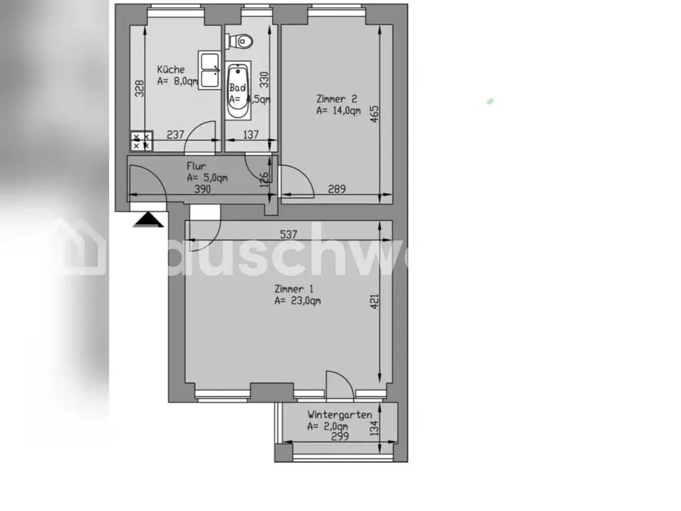 Studio mit 28 m² in Berlin – Bild 9