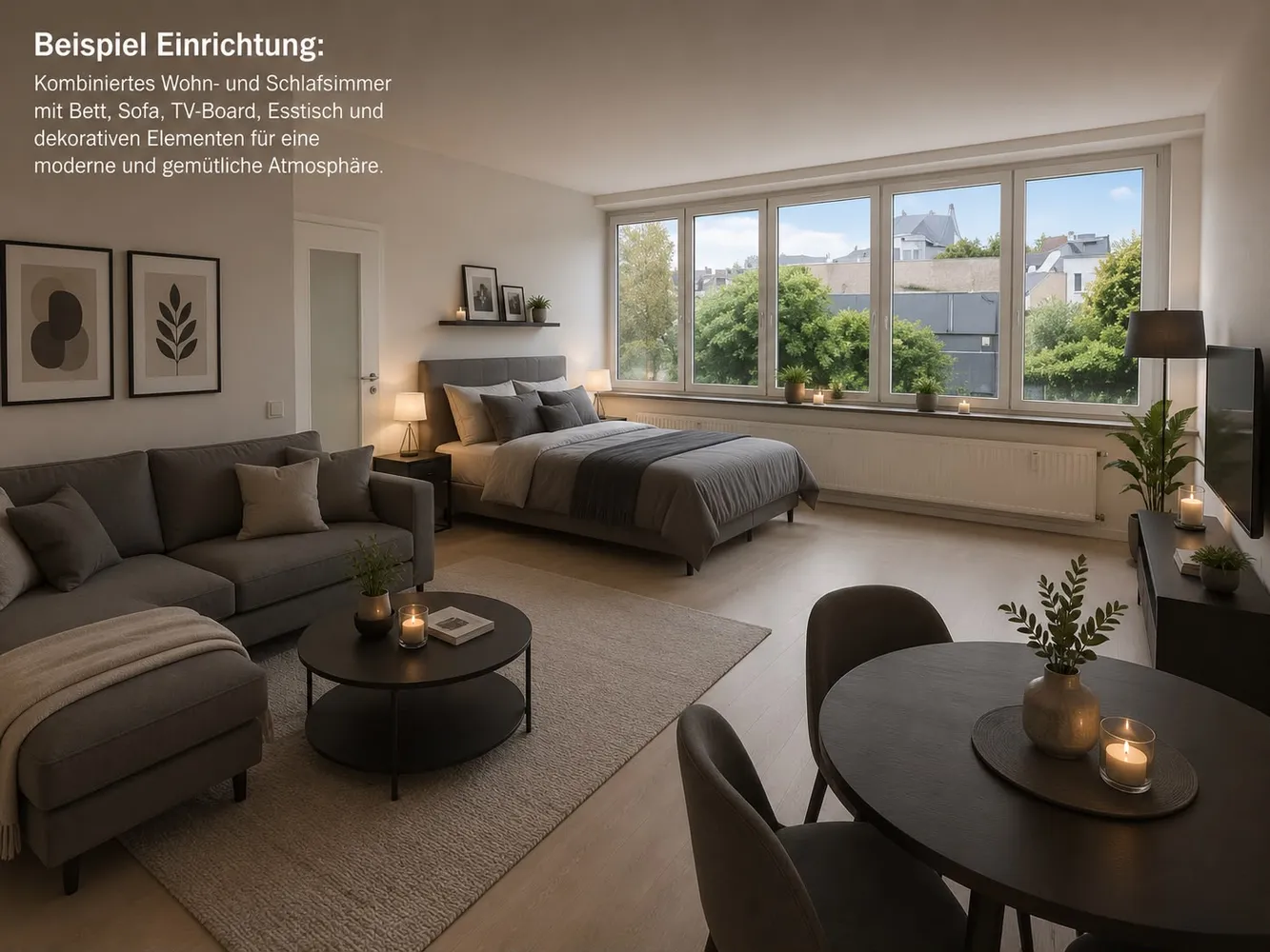 1 Zimmer Wohnung mit 44 m² in Aachen – Bild 1