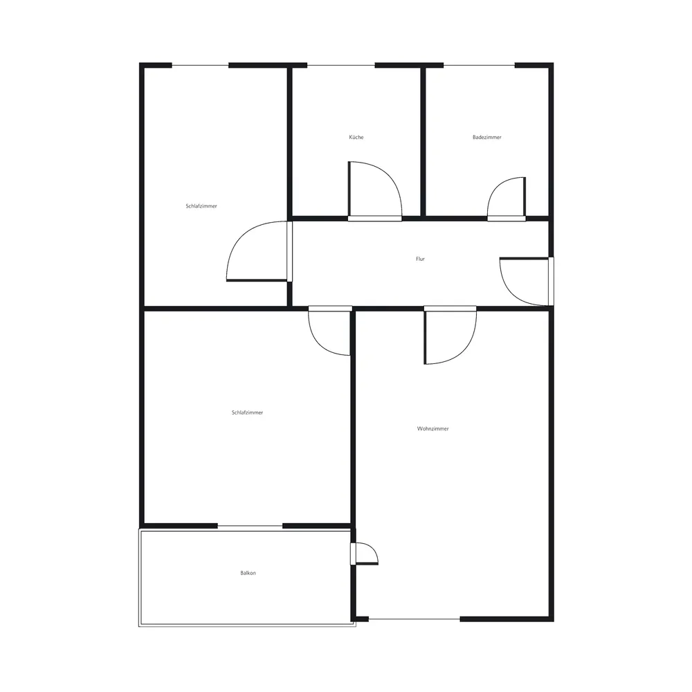 3 Zimmer Wohnung mit 63 m² in Braunschweig – Bild 7