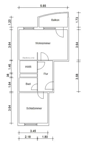 2 Zimmer Wohnung mit 49 m² in Magdeburg – Bild 9