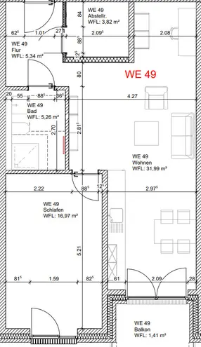 2 Zimmer Wohnung mit 66 m² in Osnabrück – Bild 8