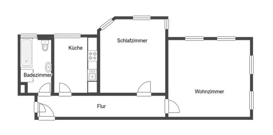 3 Zimmer Wohnung mit 67 m² in Magdeburg – Bild 3