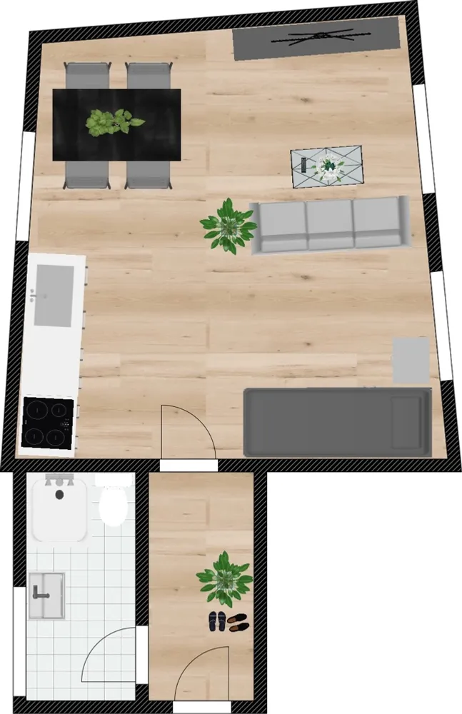 1 Zimmer Wohnung mit 35 m² in Passau – Bild 7