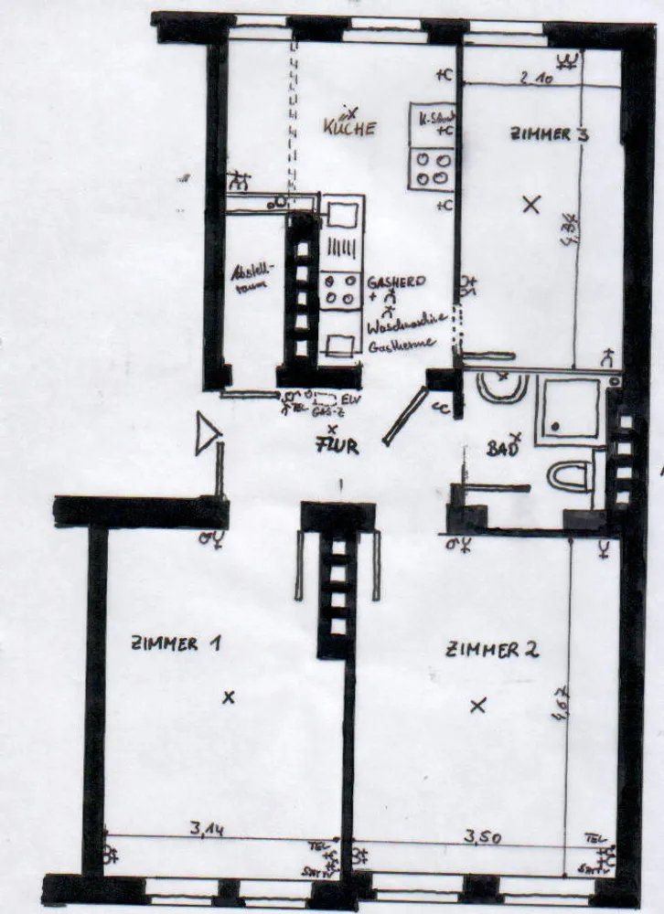 3 Zimmer Wohnung mit 65 m² in Kassel – Bild 8
