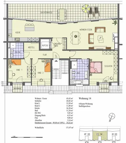 4 Zimmer Wohnung mit 172 m² in Neuss – Bild 10