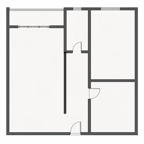 2 Zimmer Wohnung mit 45 m² in Darmstadt – Bild 2