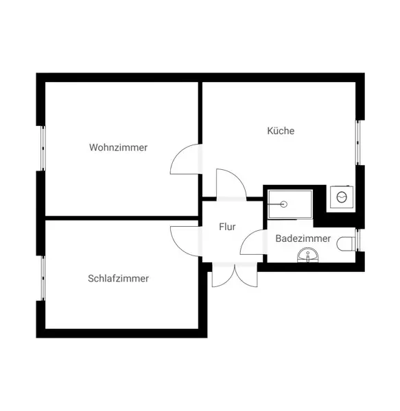 2 Zimmer Wohnung mit 48 m² in Jena – Bild 5