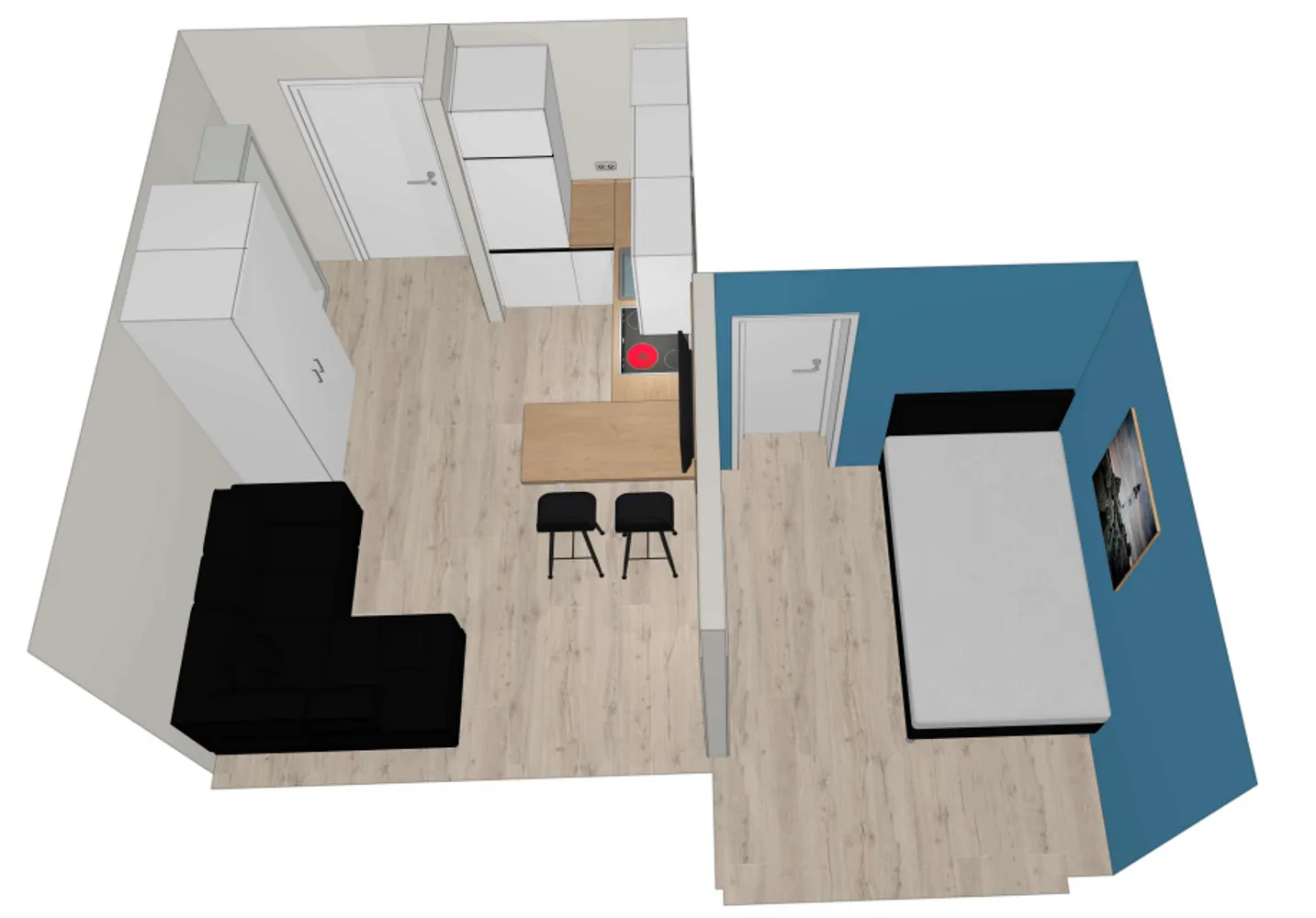 2 Zimmer Wohnung mit 34 m² in Offenbach am Main – Bild 4