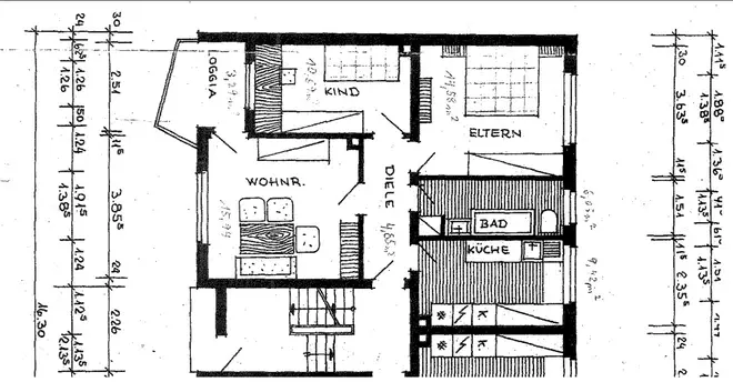 3 Zimmer Wohnung mit 62 m² in Hamm – Bild 10