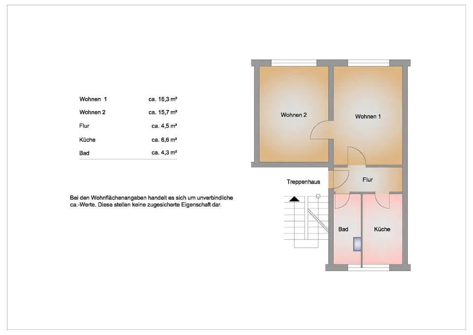 2 Zimmer Wohnung mit 47 m² in Frankfurt (Oder) – Bild 5