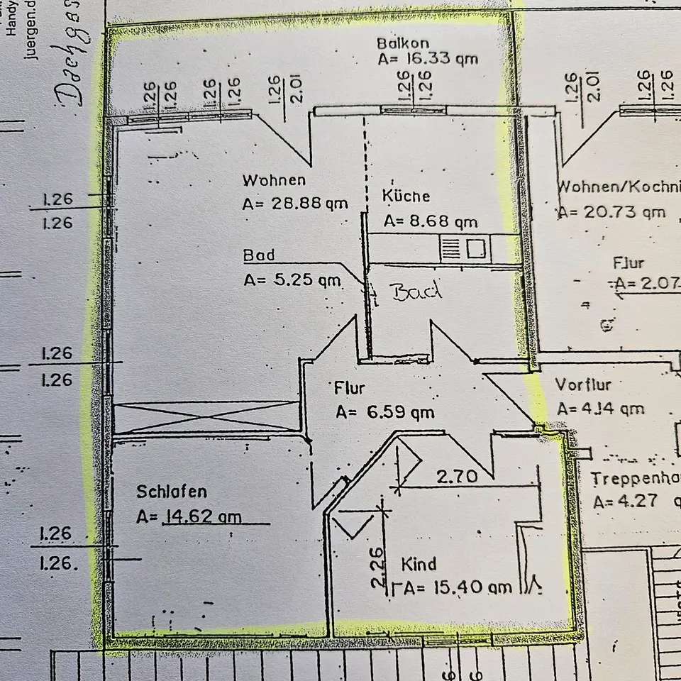 3 Zimmer Wohnung mit 75 m² in Bremerhaven – Bild 7