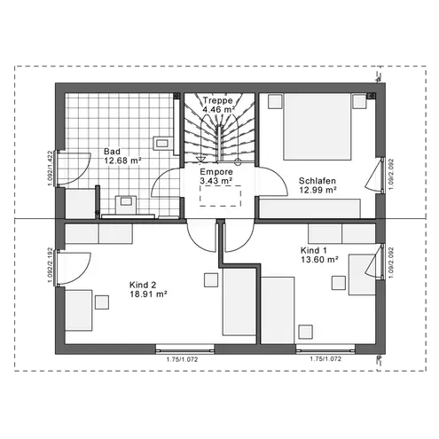 5 Zimmer Haus mit 130 m² in Hamburg – Bild 3