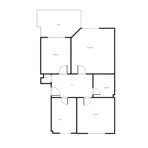 3 Zimmer Wohnung mit 70 m² in Bremen – Bild 4