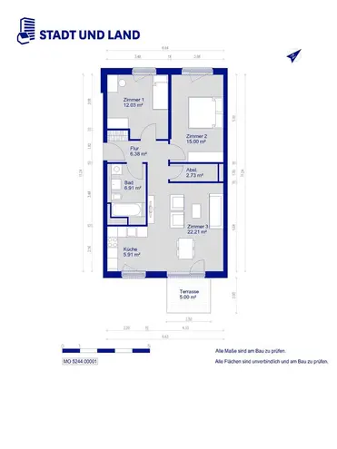3 Zimmer Wohnung mit 73 m² in Berlin – Bild 9