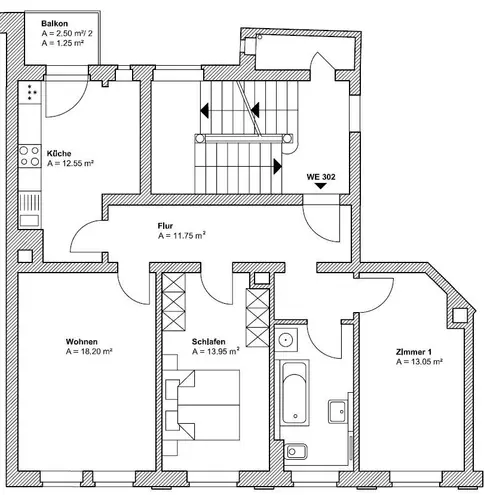 3 Zimmer Wohnung mit 78 m² in Leipzig – Bild 7