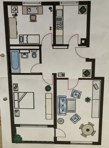 3 Zimmer Wohnung mit 71 m² in Mainz – Bild 2