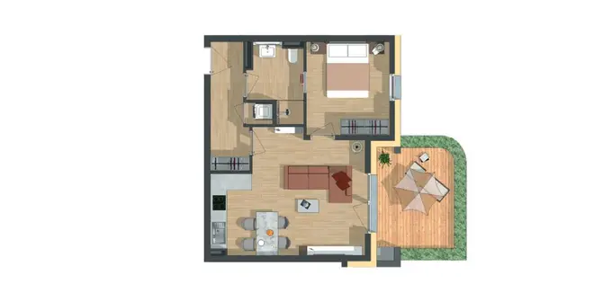 2 Zimmer Wohnung mit 52 m² in Leipzig – Bild 9