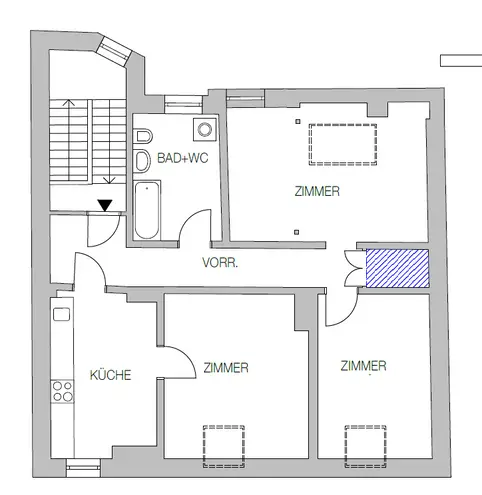 4 Zimmer Wohnung mit 81 m² in Oberhausen – Bild 11