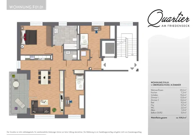4 Zimmer Wohnung mit 104 m² in Dresden – Bild 10