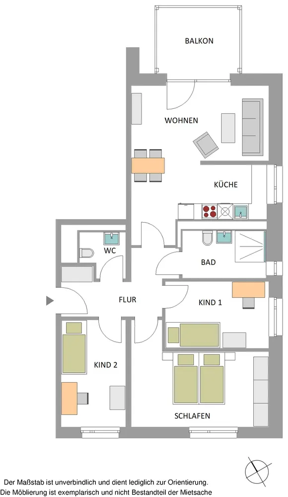 4 Zimmer Wohnung mit 85 m² in Bielefeld – Bild 9