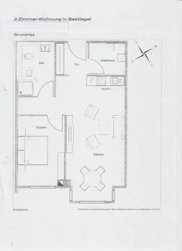 2 Zimmer Wohnung mit 46 m² in Münster – Bild 12