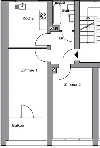 2 Zimmer Wohnung mit 64 m² in Mannheim – Bild 7
