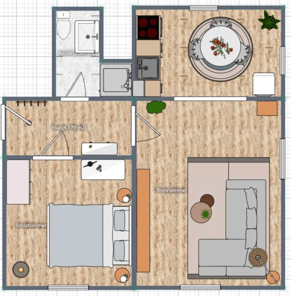 2 Zimmer Wohnung mit 45 m² in Hildesheim – Bild 7
